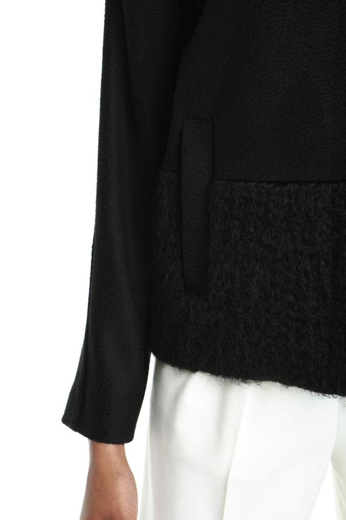 Giacca in drap zibellinato Intrend Giacca in drap zibellinato Intrend