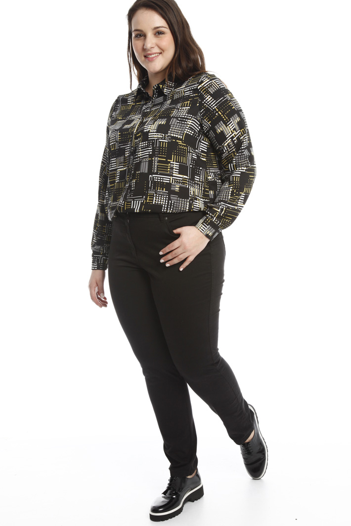 Camicia in tessuto stampato Intrend Camicia in tessuto stampato Intrend