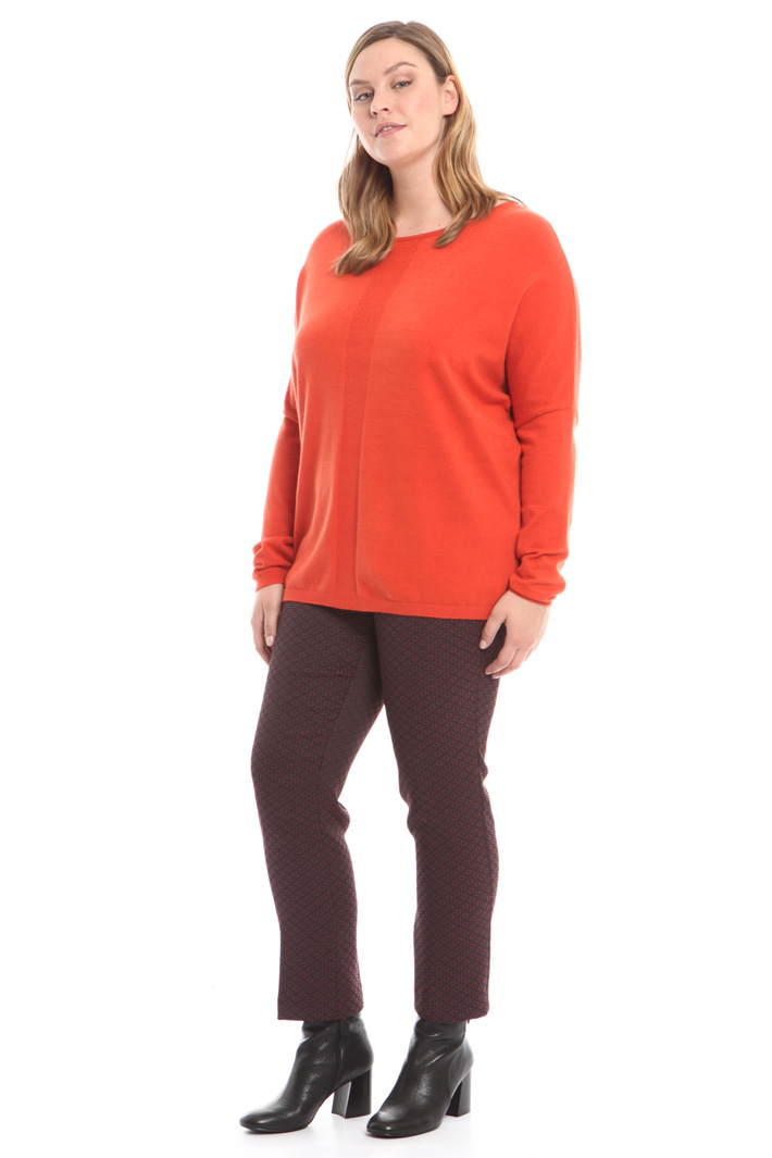Pantalone in jacquard stretch Intrend Pantalone in jacquard stretch Intrend