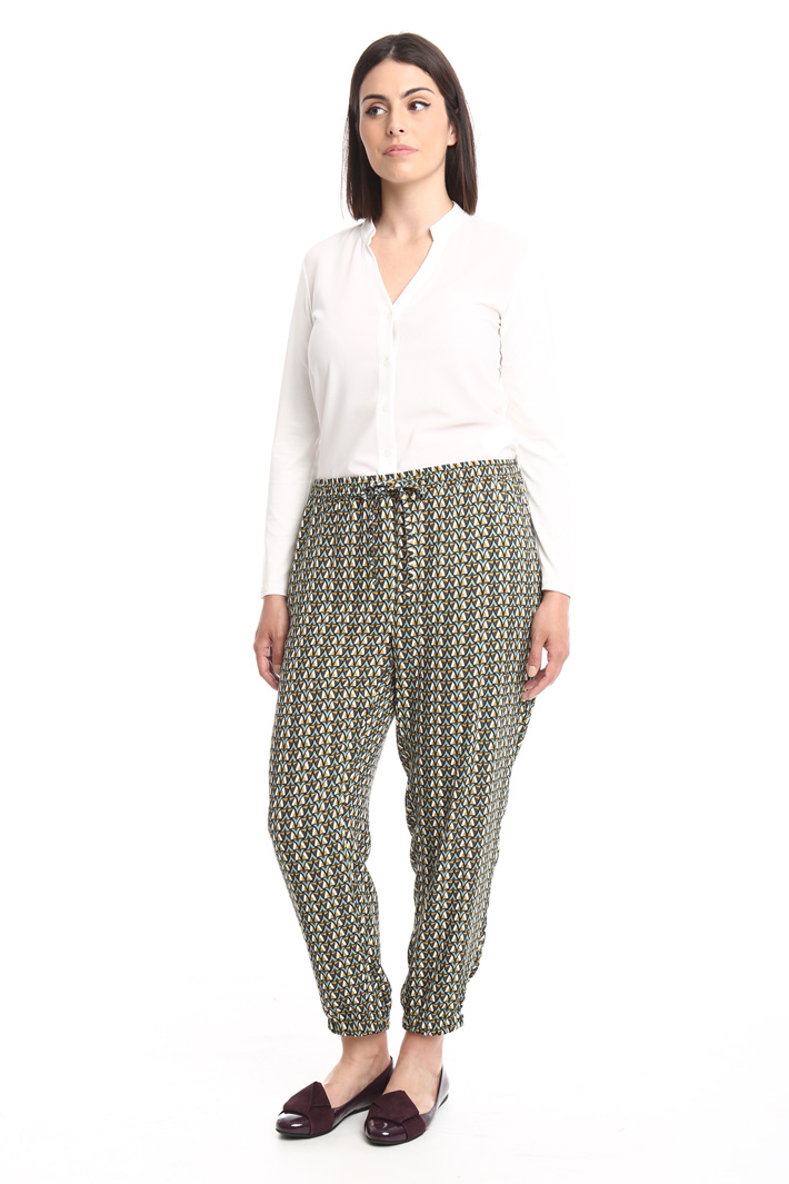Pantalone jogging in cady Intrend Pantalone jogging in cady Intrend