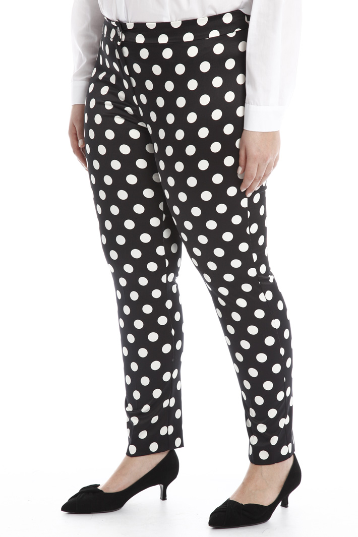Pantalone in raso stretch Intrend Pantalone in raso stretch Intrend