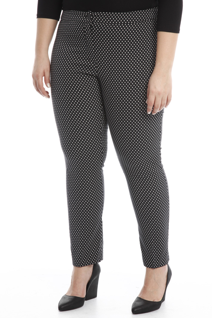 Pantalone aderente a fantasia Intrend Pantalone aderente a fantasia Intrend
