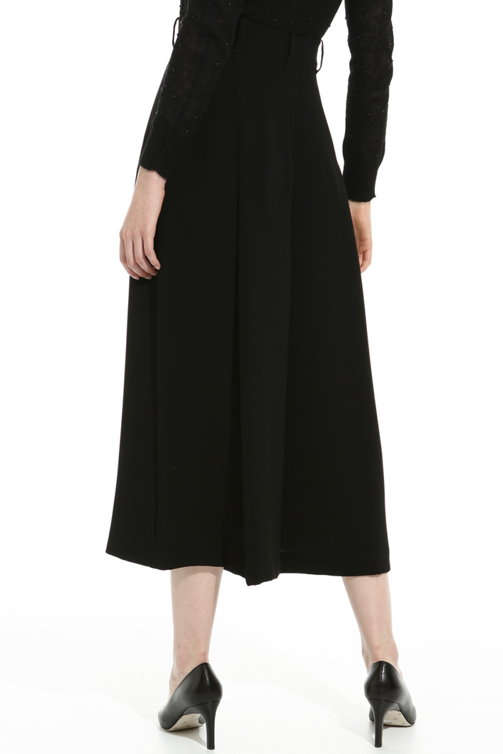 Wide-leg triacetate trousers Intrend Wide-leg triacetate trousers Intrend