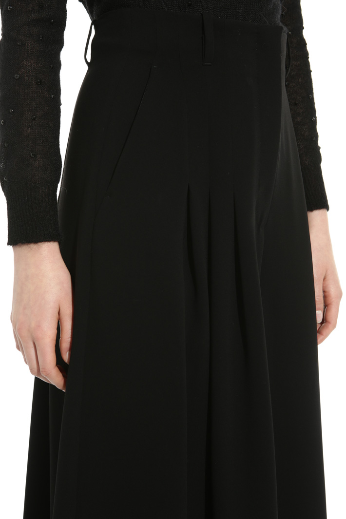 Wide-leg triacetate trousers Intrend Wide-leg triacetate trousers Intrend