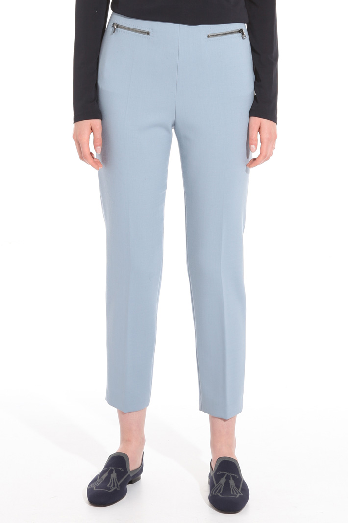 Wool crepe trousers Intrend Wool crepe trousers Intrend