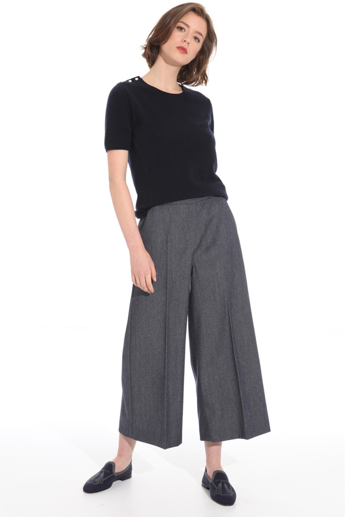Cropped wool trousers Intrend Cropped wool trousers Intrend