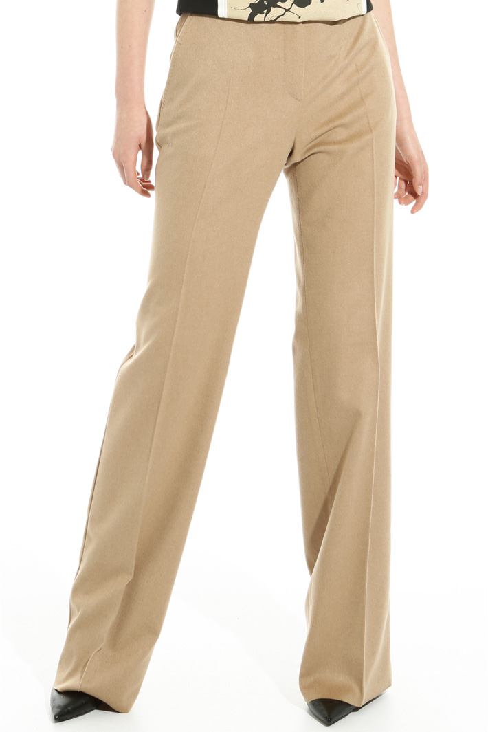 Camel drap trousers Intrend Camel drap trousers Intrend