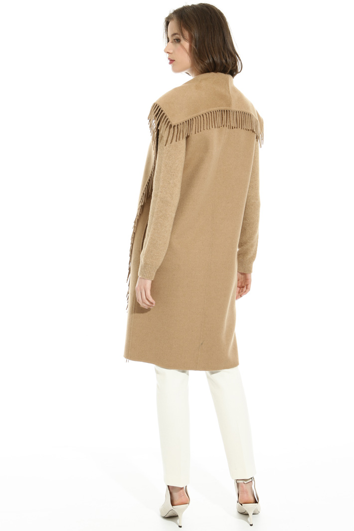 Fringed drap vest Intrend Fringed drap vest Intrend
