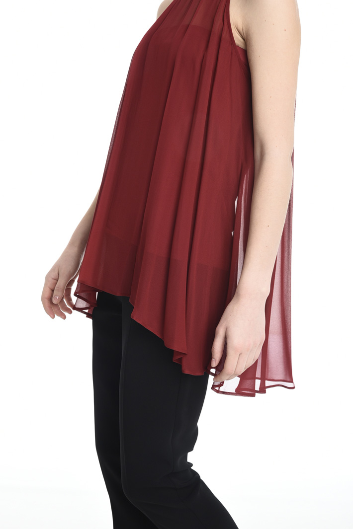 Top fluido in georgette Intrend Top fluido in georgette Intrend