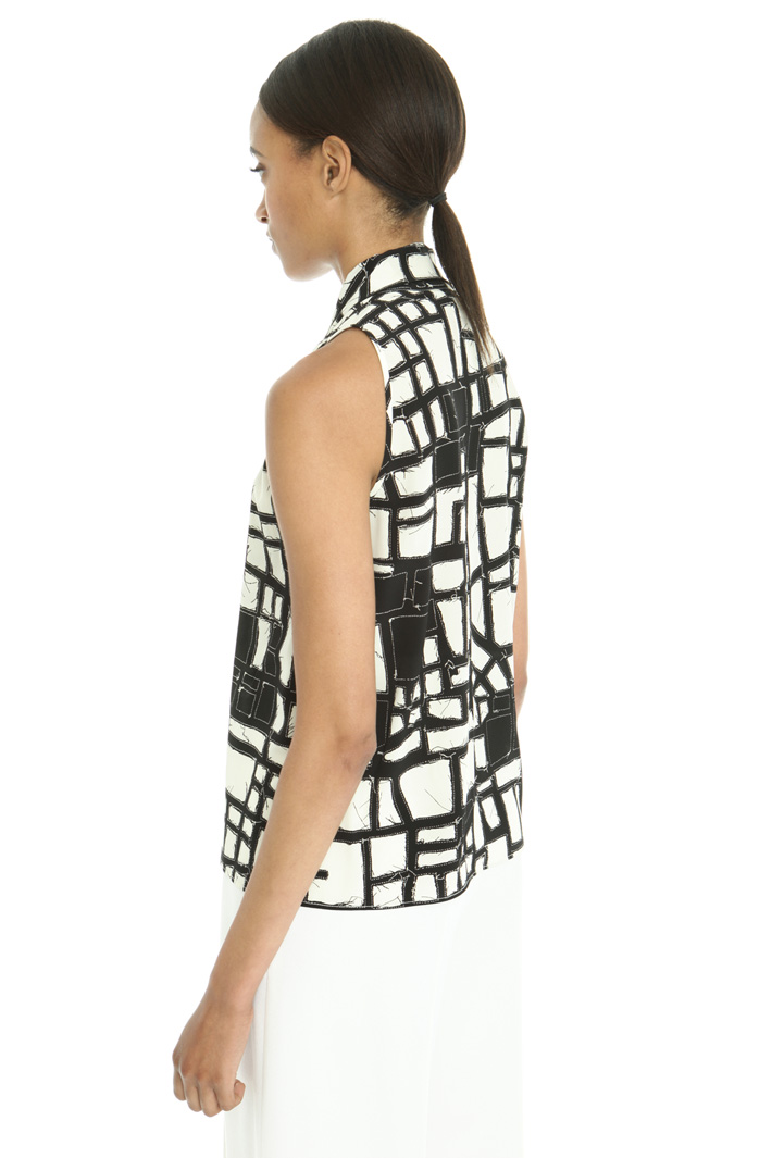 Top con collo a sciarpa Intrend Top con collo a sciarpa Intrend