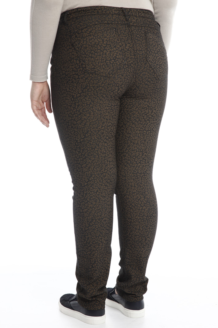 Pantalone in denim stampato Intrend Pantalone in denim stampato Intrend