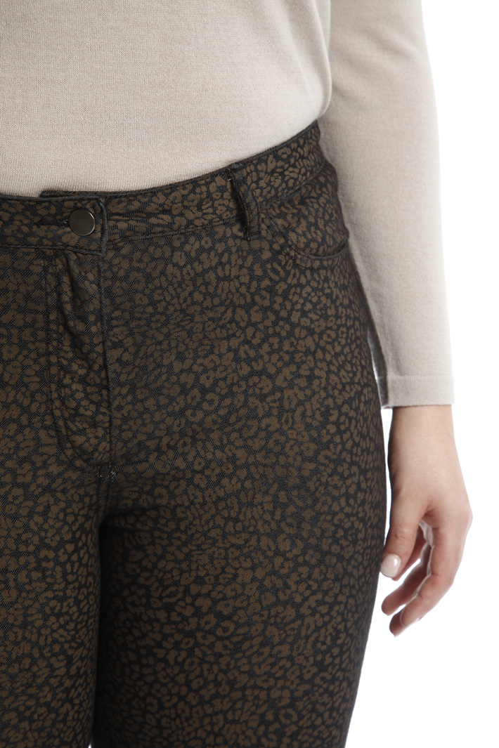 Pantalone in denim stampato Intrend Pantalone in denim stampato Intrend