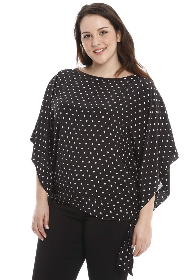 Casacca in crepe de chine Intrend Casacca in crepe de chine Intrend
