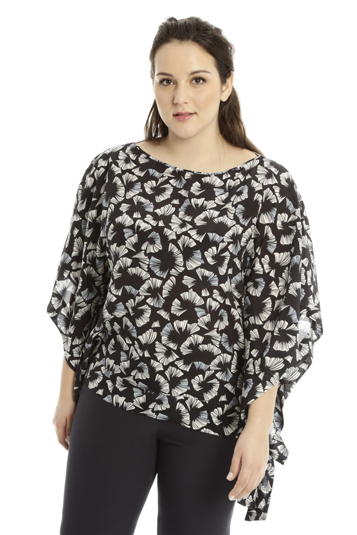 Casacca in crepe de chine Intrend Casacca in crepe de chine Intrend