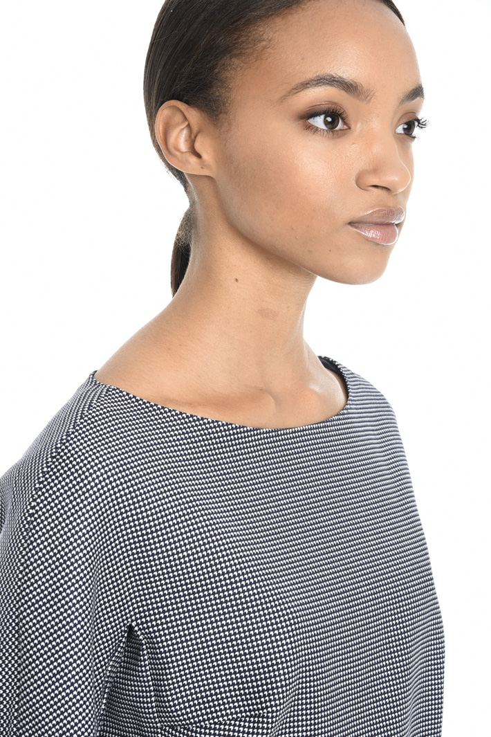 Casacca in lana jacquard Intrend Casacca in lana jacquard Intrend