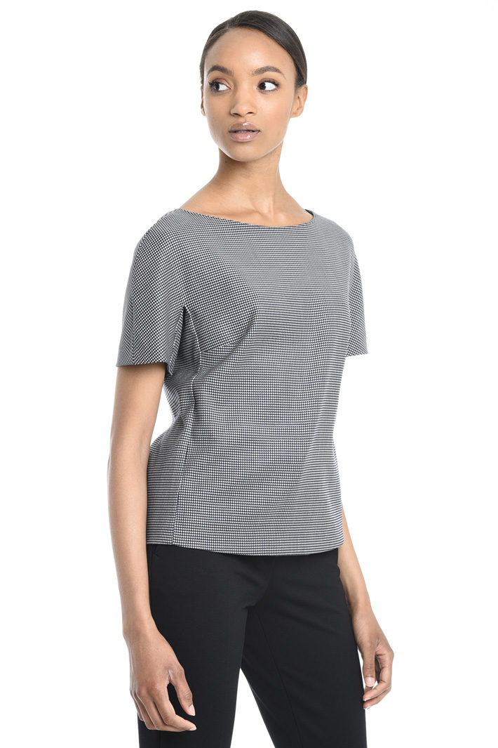Casacca in lana jacquard Intrend Casacca in lana jacquard Intrend