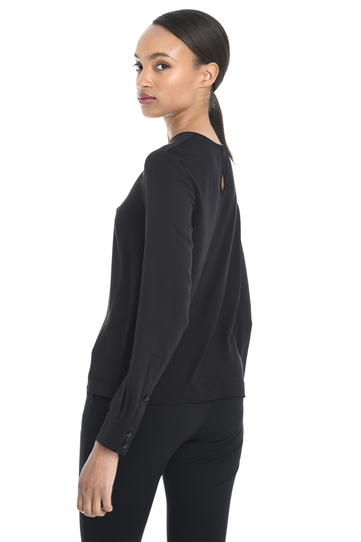 Blusa in viscosa e seta Intrend Blusa in viscosa e seta Intrend