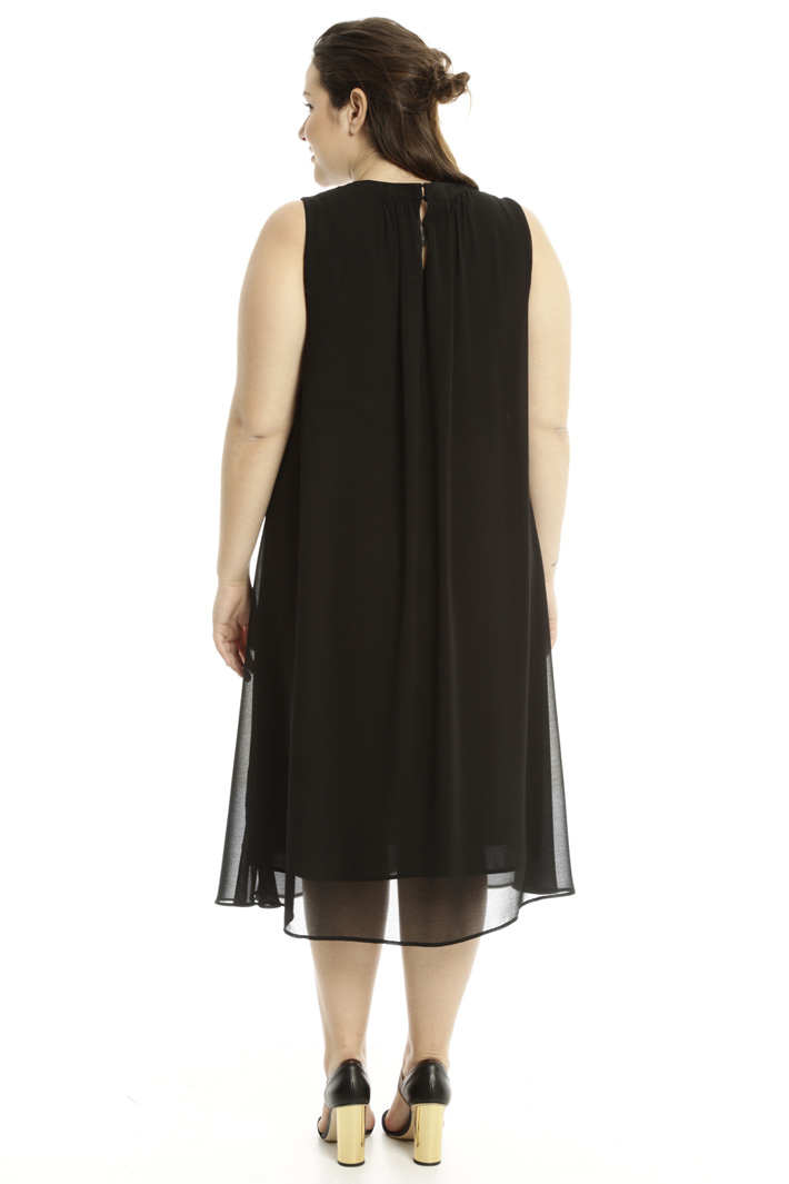 Abito fluido in georgette Intrend Abito fluido in georgette Intrend