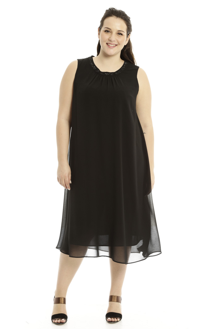Abito fluido in georgette Intrend Abito fluido in georgette Intrend