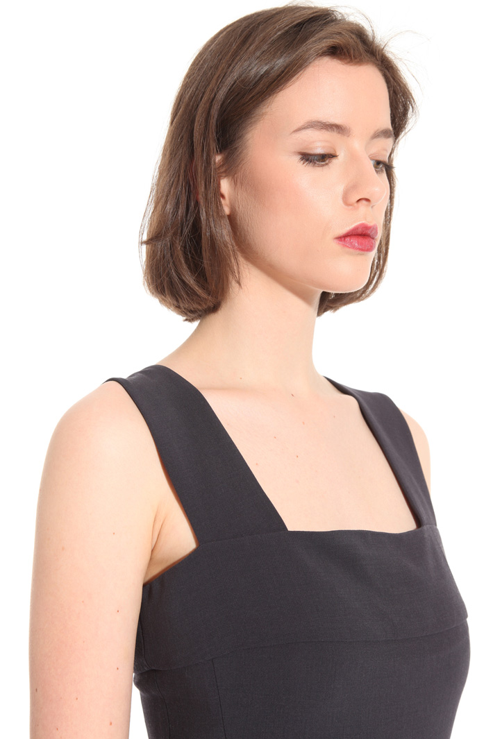 Wool crepe dress Intrend Wool crepe dress Intrend
