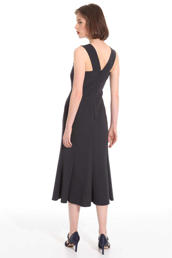 Wool crepe dress Intrend Wool crepe dress Intrend