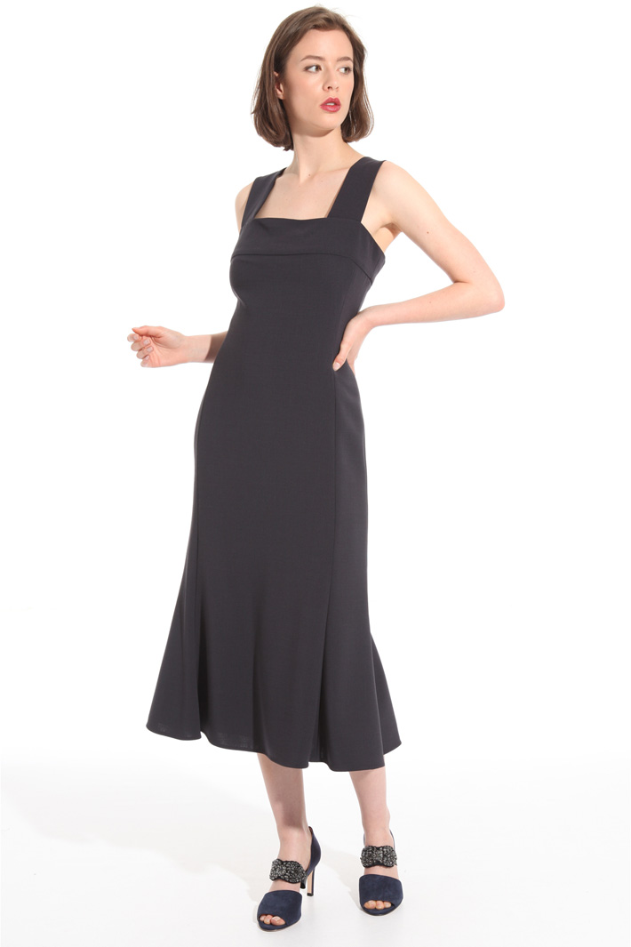Wool crepe dress Intrend Wool crepe dress Intrend