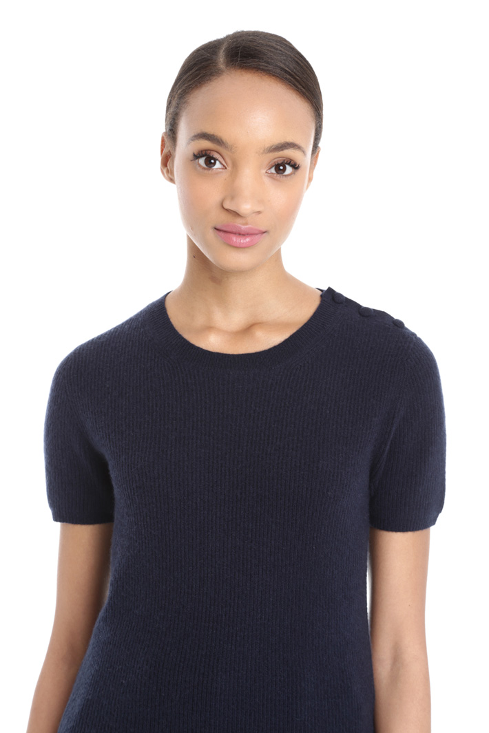 Maglia a coste con bottoni Intrend Maglia a coste con bottoni Intrend