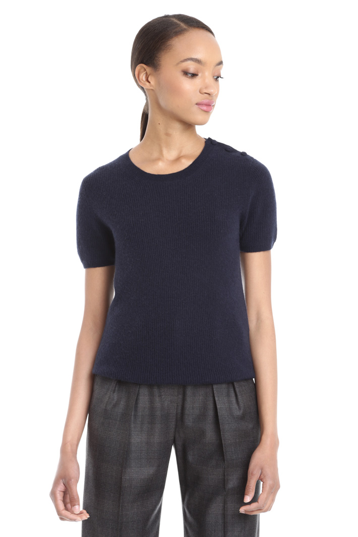Maglia a coste con bottoni Intrend Maglia a coste con bottoni Intrend
