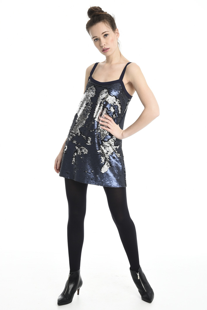 Abito con paillettes all over Intrend Abito con paillettes all over Intrend