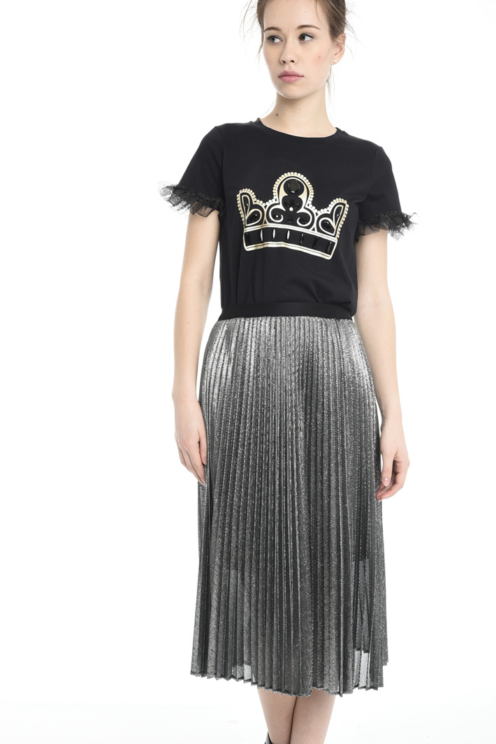 Gonna plissé in lurex Intrend Gonna plissé in lurex Intrend