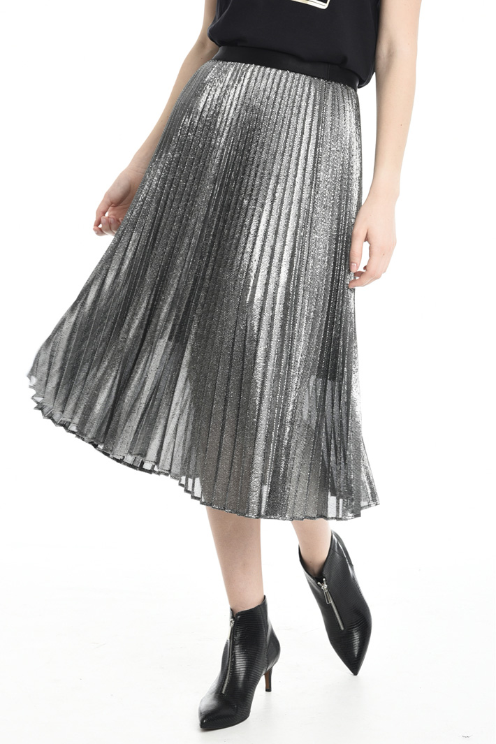 Gonna plissé in lurex Intrend Gonna plissé in lurex Intrend