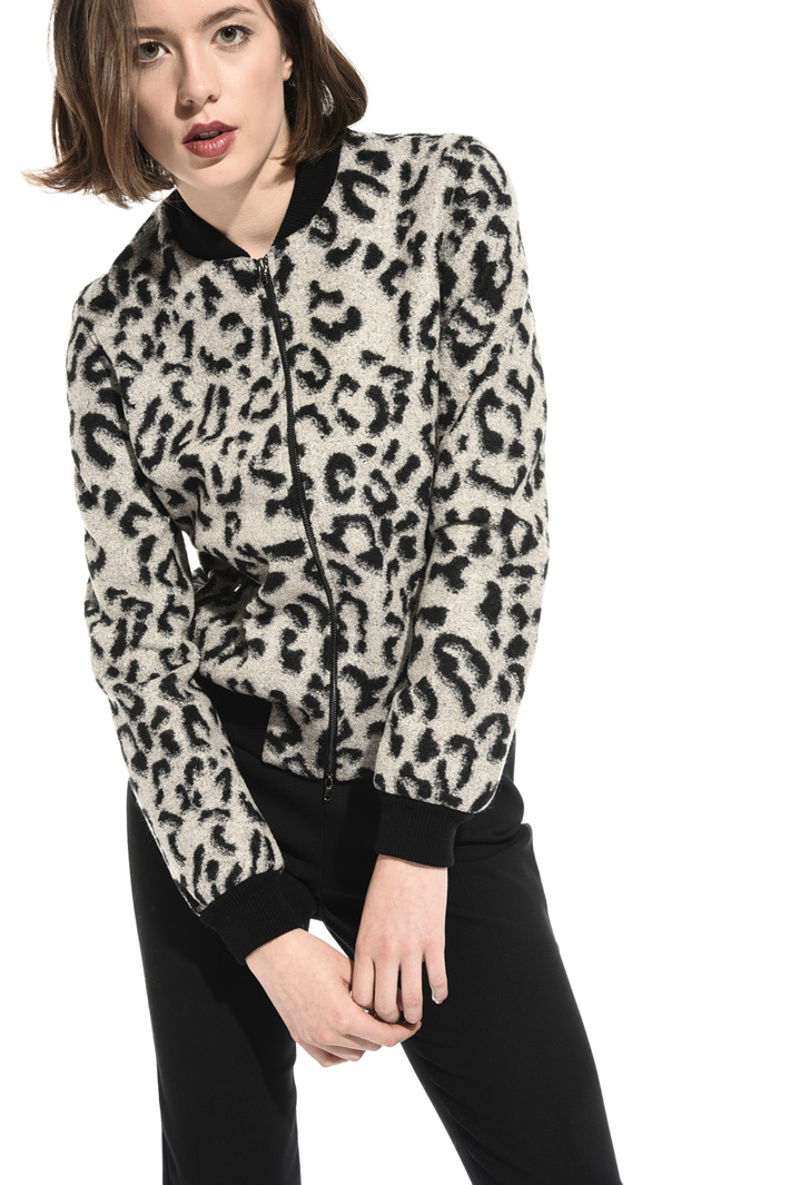 Wool jersey jacket Intrend Wool jersey jacket Intrend