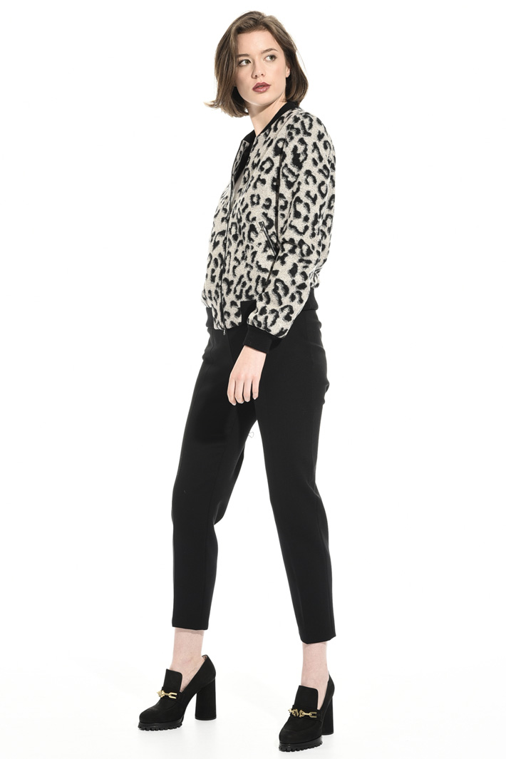 Wool jersey jacket Intrend Wool jersey jacket Intrend
