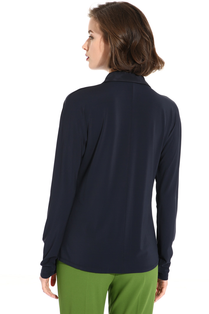 Shirt with silk detailing Intrend Shirt with silk detailing Intrend