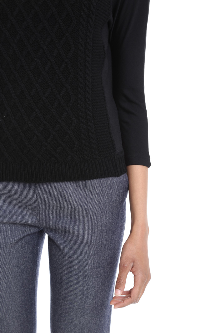 Maglia operata a rilievo Intrend Maglia operata a rilievo Intrend