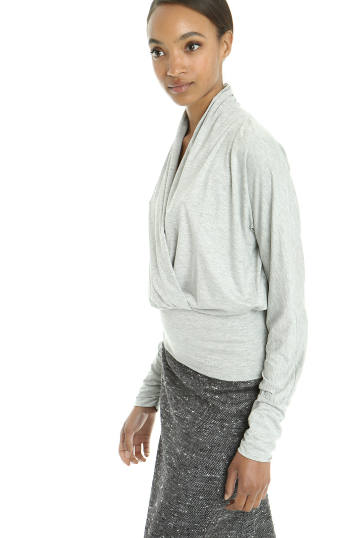 Top con scollo incrociato Intrend Top con scollo incrociato Intrend