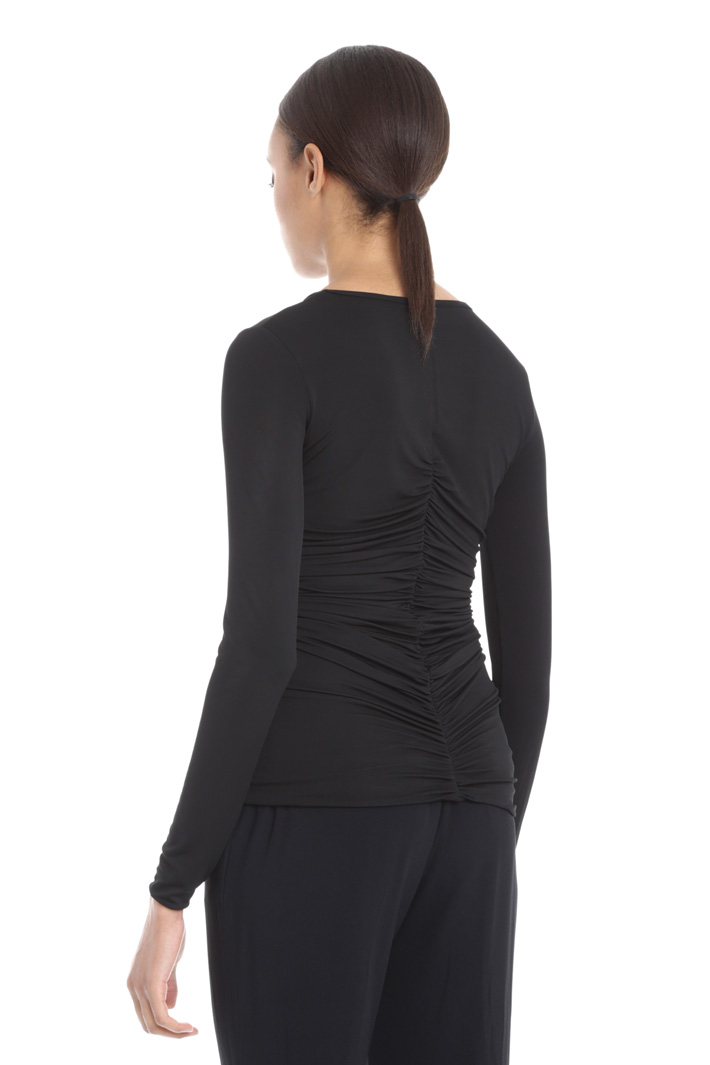 Top in jersey crepe Intrend Top in jersey crepe Intrend