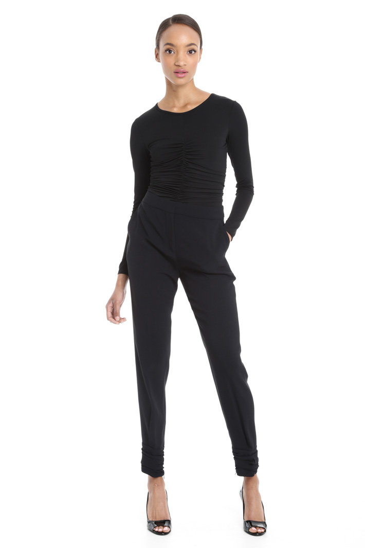 Top in jersey crepe Intrend Top in jersey crepe Intrend