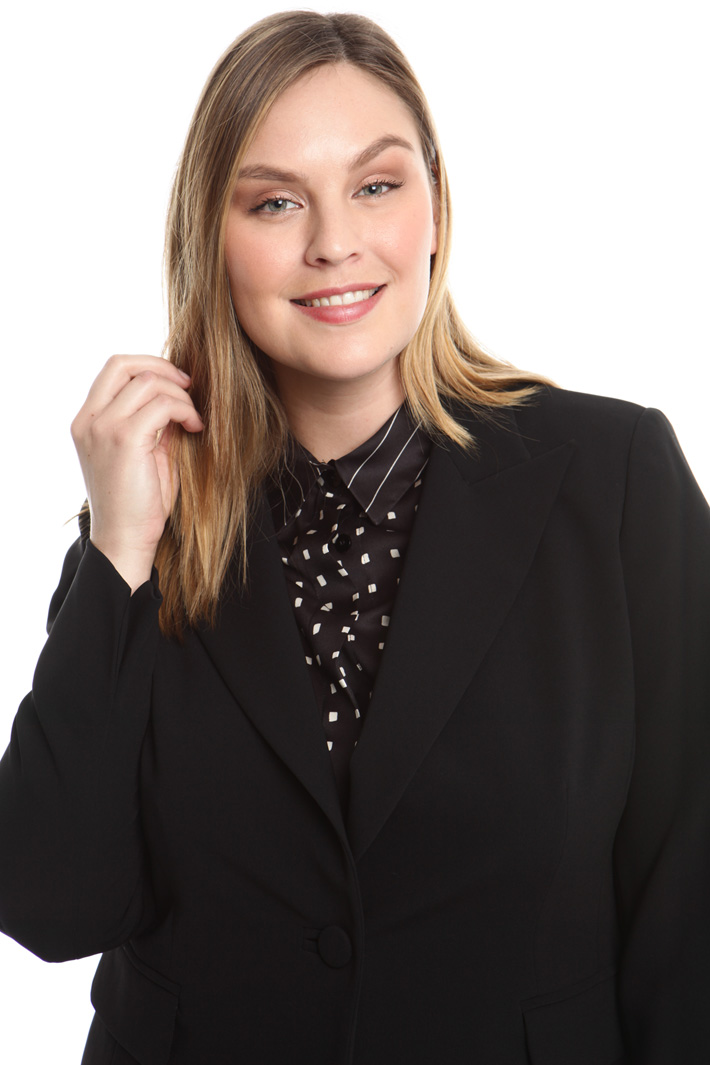 Giacca blazer in triacetato Intrend Giacca blazer in triacetato Intrend