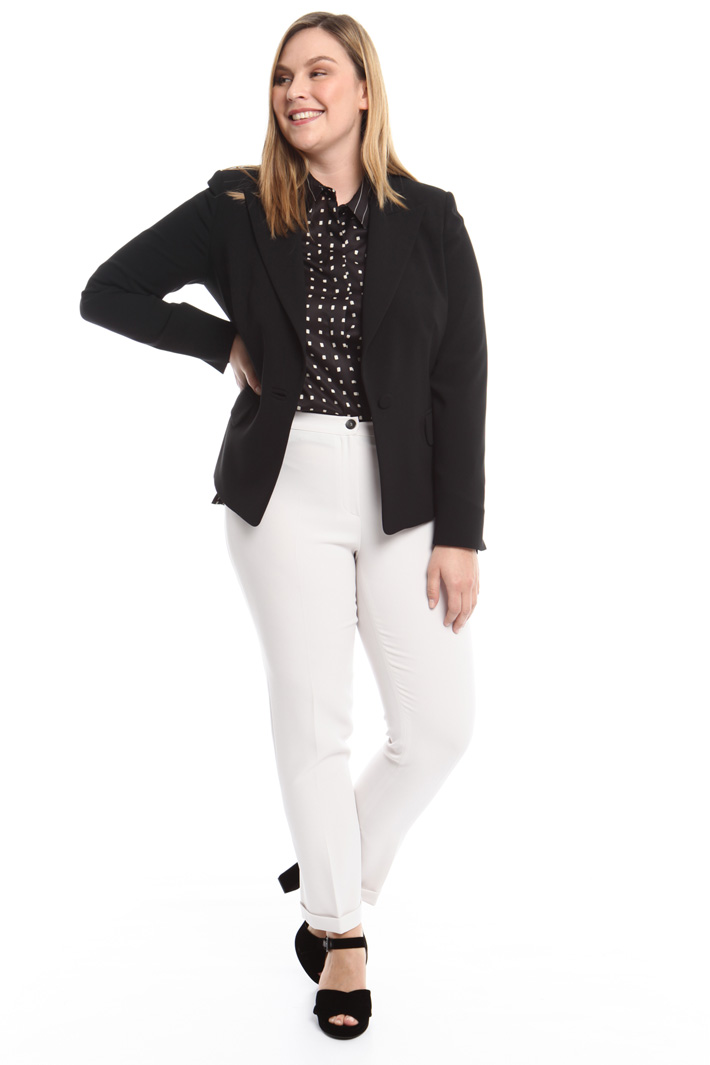 Giacca blazer in triacetato Intrend Giacca blazer in triacetato Intrend