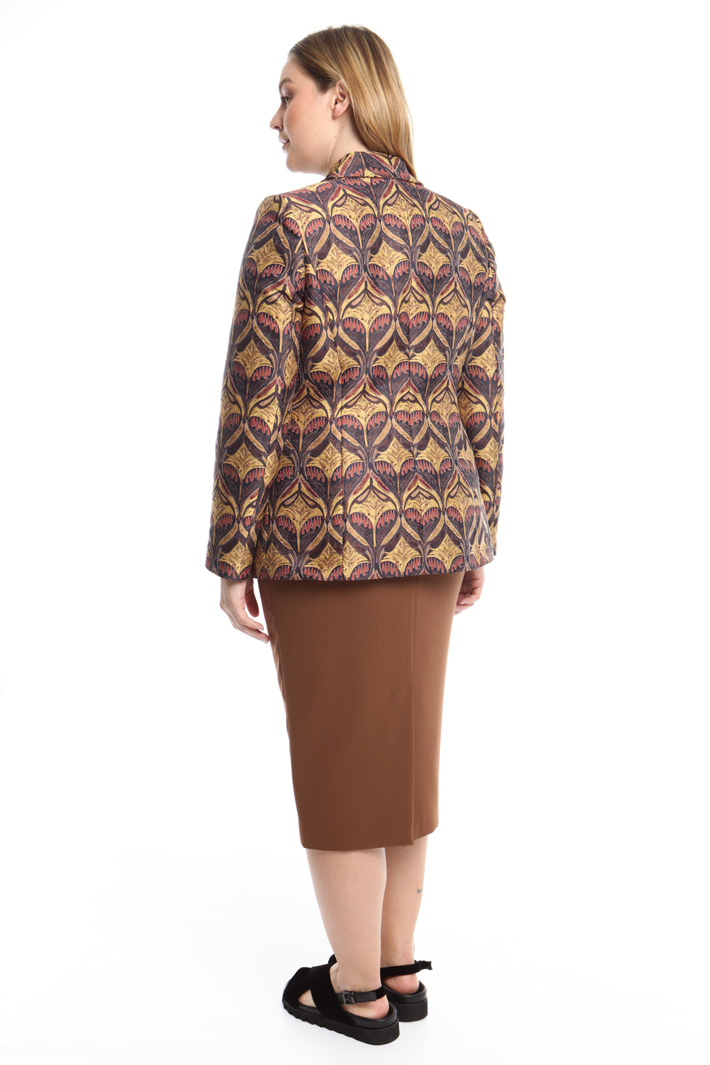Giacca blazer a fantasia Intrend Giacca blazer a fantasia Intrend