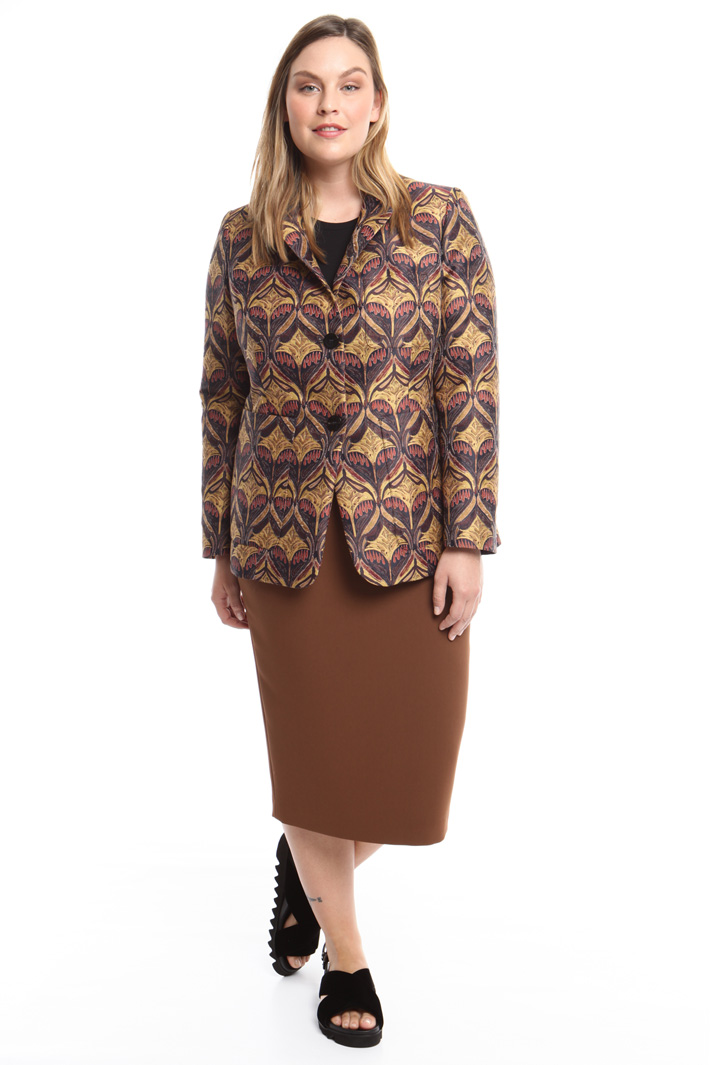 Giacca blazer a fantasia Intrend Giacca blazer a fantasia Intrend