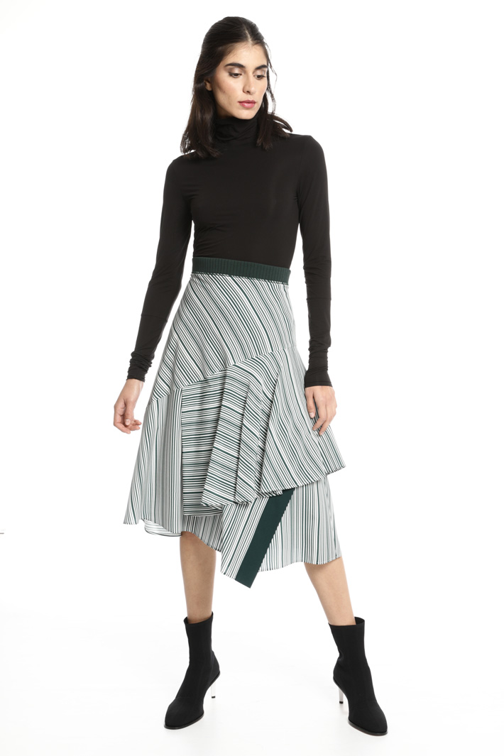 Layered printed skirt Intrend Layered printed skirt Intrend