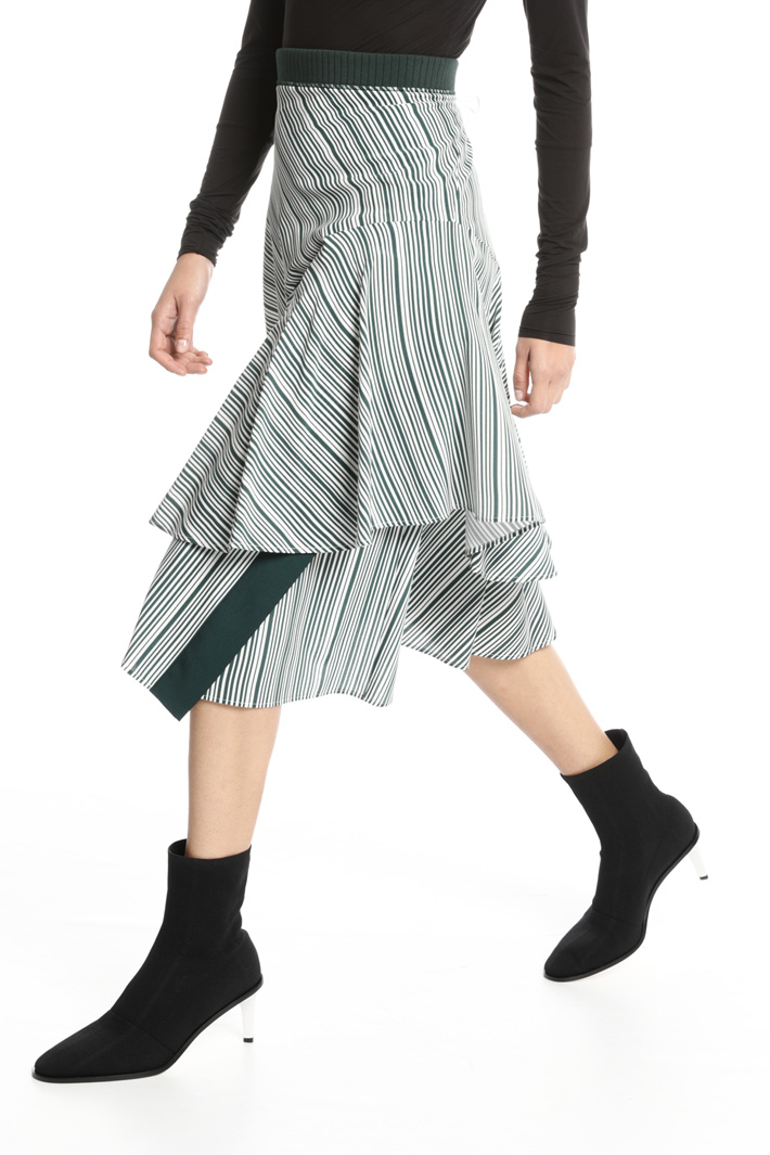 Layered printed skirt Intrend Layered printed skirt Intrend