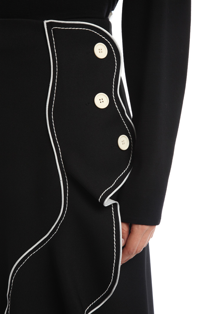 Flared cady skirt Intrend Flared cady skirt Intrend