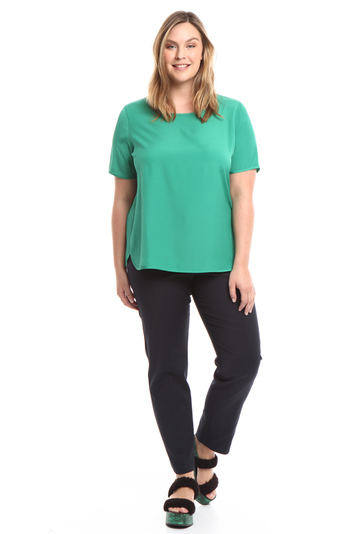 Blusa in crepe de chine Intrend Blusa in crepe de chine Intrend