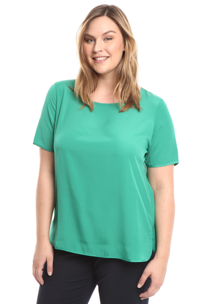 Blusa in crepe de chine Intrend Blusa in crepe de chine Intrend