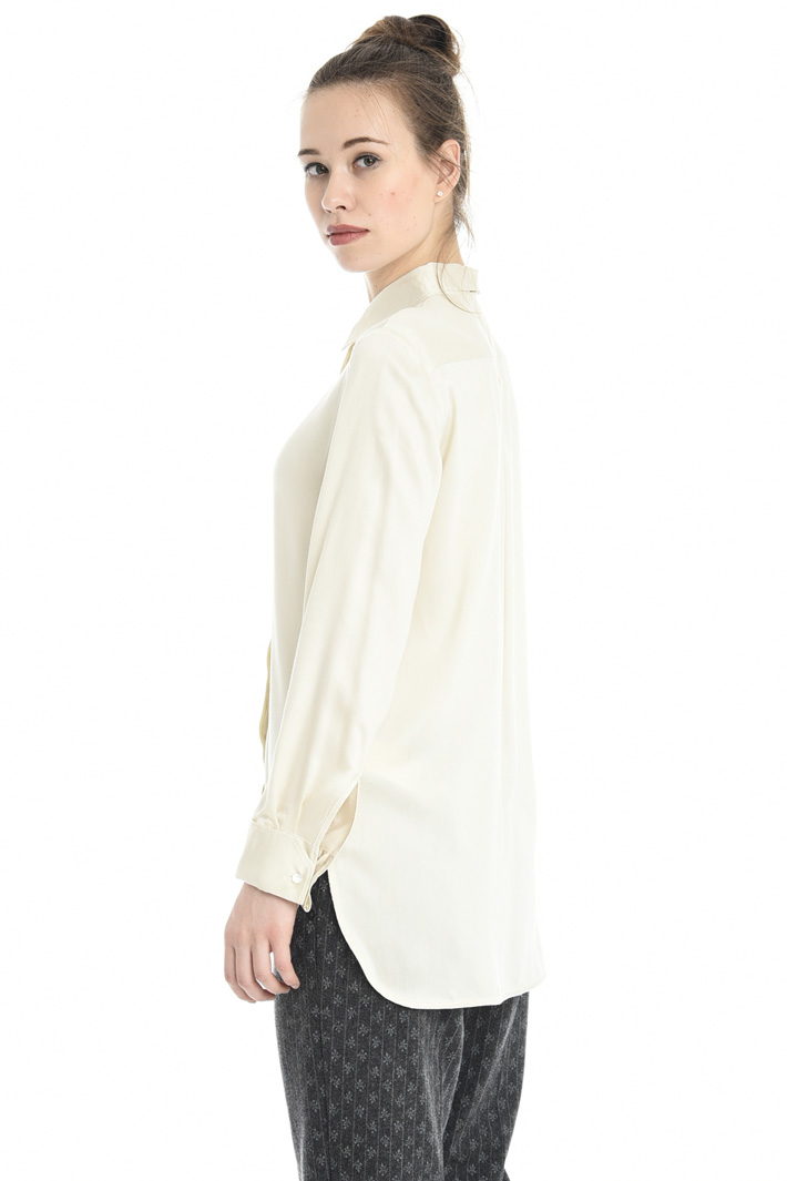 Camicia in twill di viscosa Intrend Camicia in twill di viscosa Intrend