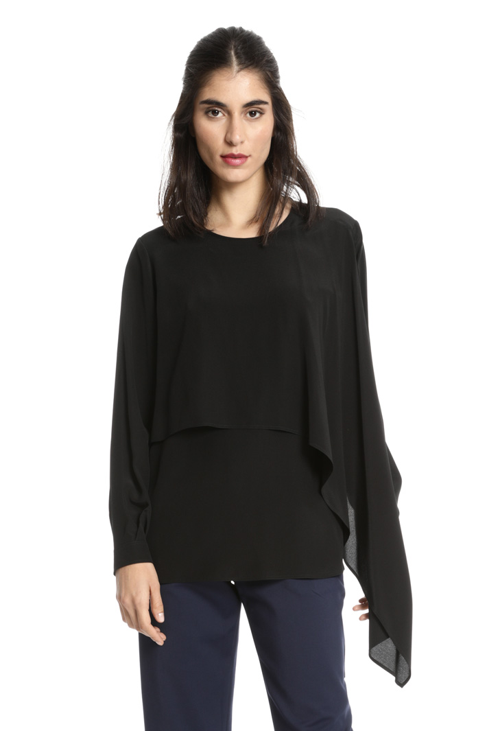 Overlay panel blouse Intrend Overlay panel blouse Intrend