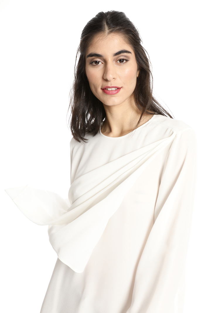 Overlay panel blouse Intrend Overlay panel blouse Intrend